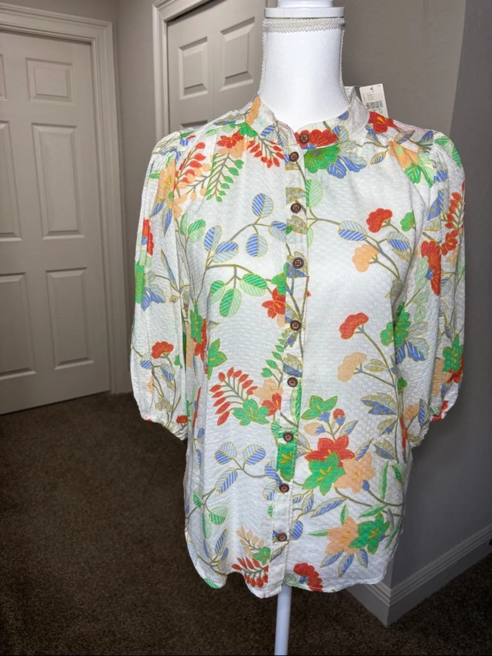 Maeve by Anthropologie Kalapana Floral Blouse NWT Size 2
